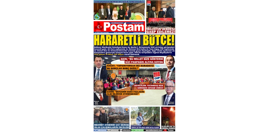 HARARETLİ BÜTÇE!