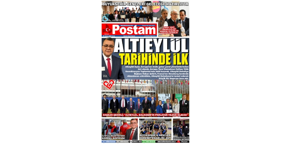 ALTIEYLÜL TARİHİNDE İLK