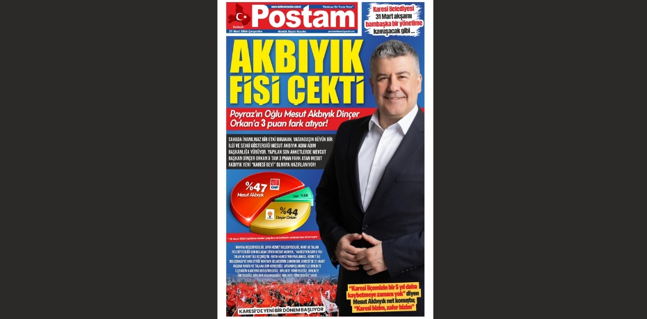 AKBIYIK FİŞİ ÇEKTİ‼️