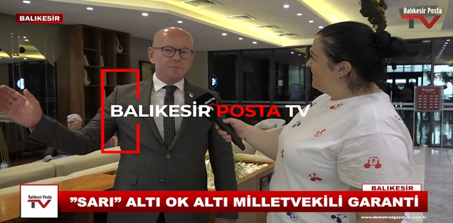 SARI "ALTI OK ALTI MİLLETVEKİLİ GARANTİ"