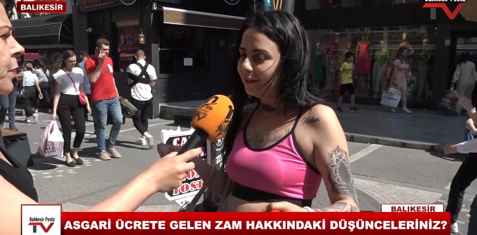 VATANDAŞLARIMIZA SORDUK ASGARİ ÜCRETE GELEN ZAM HAKKINDA Kİ DÜŞÜNCELERİNİZ NEDİR?