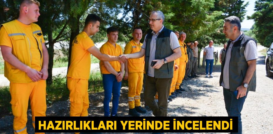 Hazırlıkları Yerinde İncelendi