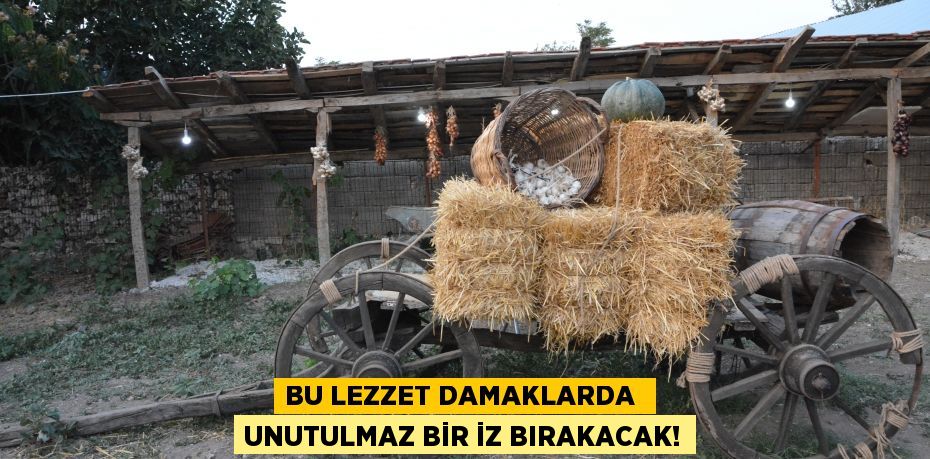 BU LEZZET DAMAKLARDA  UNUTULMAZ BİR İZ BIRAKACAK!