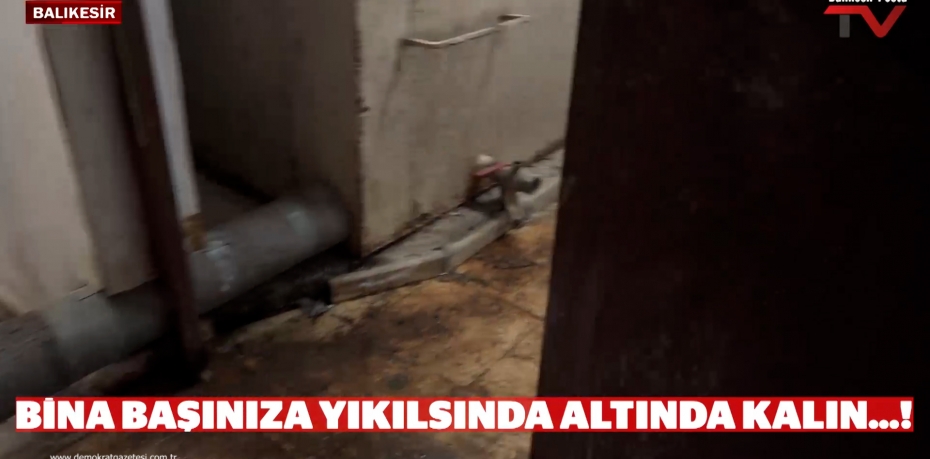 ŞOK İDDİA, BİNA BAŞINIZA YIKILSINDA ALTINDA KALIN!!!