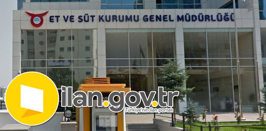 Et Ve Süt Kurumu Genel Müdürlüğü Müfettiş Yardımcılığı Giriş Sınavı Yapacak