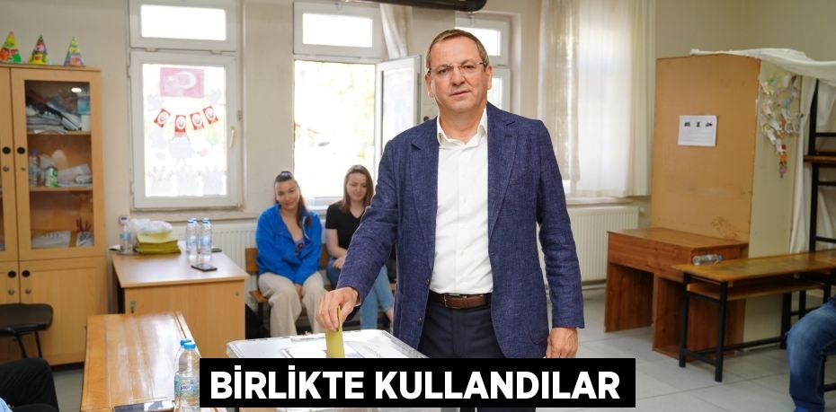 Birlikte kullandılar