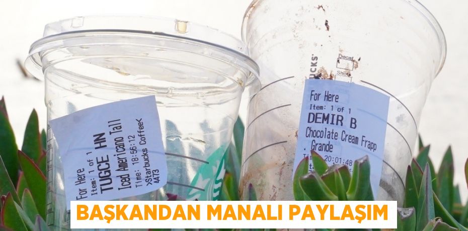 Başkandan manalı paylaşım