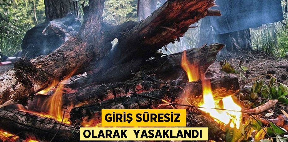 GİRİŞ SÜRESİZ OLARAK  YASAKLANDI