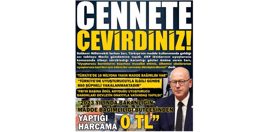 CENNETE ÇEVİRDİNİZ!