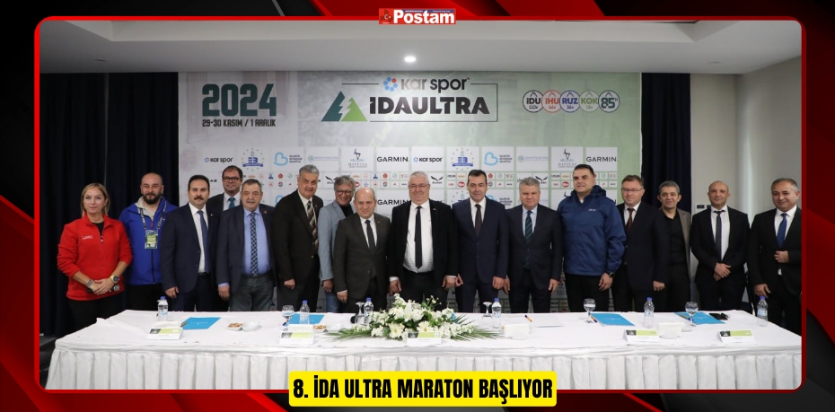 8. İDA ULTRA MARATON BAŞLIYOR