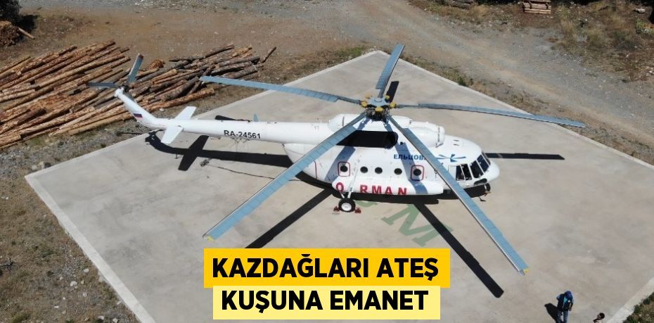 KAZDAĞLARI ATEŞ KUŞUNA EMANET