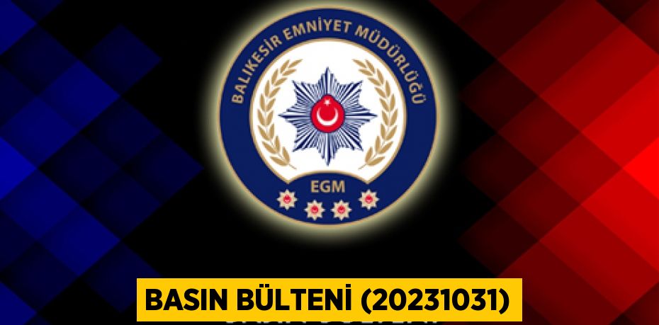 Basın Bülteni (20231031)