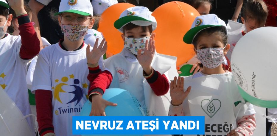 NEVRUZ ATEŞİ YANDI