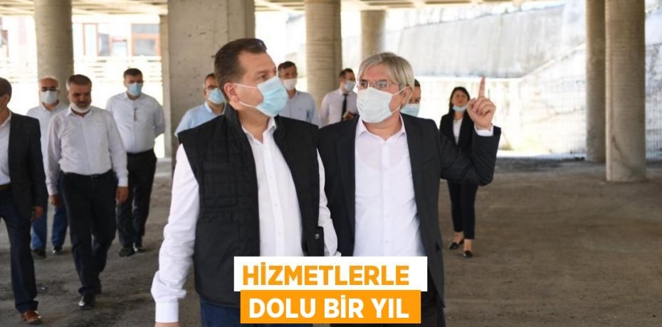 HİZMETLERLE  DOLU BİR YIL