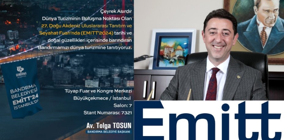 BANDIRMA DÜNYA’YA AÇILIYOR