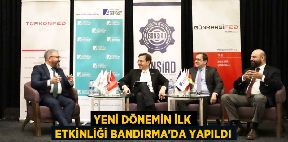 Yeni dönemin ilk etkinliği Bandırma’da yapıldı