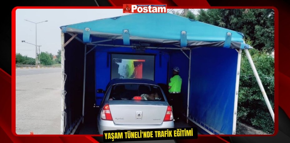 Yaşam Tüneli'nde trafik eğitimi  
