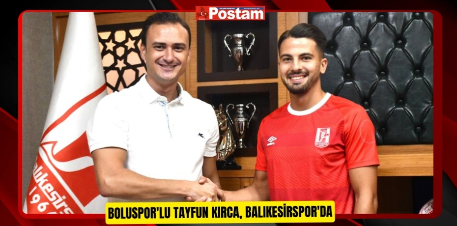 Boluspor'lu Tayfun Kırca, Balıkesirspor'da  