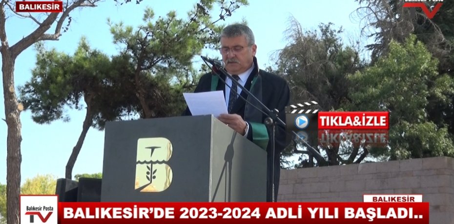 BALIKESİR’DE 2023-2024 ADLİ YILI BAŞLADI..