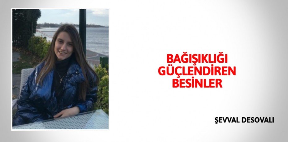 BAĞIŞIKLIĞI GÜÇLENDİREN BESİNLER