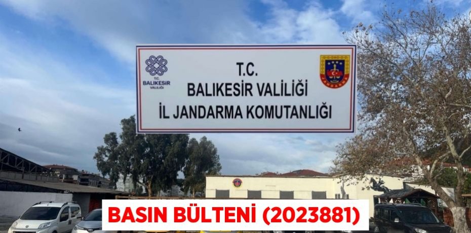 Basın Bülteni (2023881)