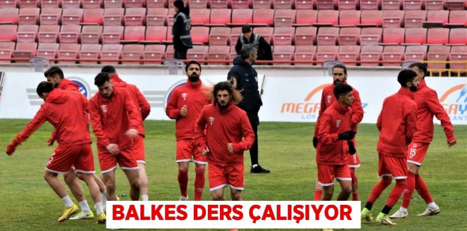 BALKES DERS ÇALIŞIYOR