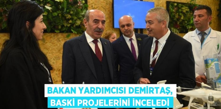 BAKAN YARDIMCISI DEMİRTAŞ, BASKİ PROJELERİNİ İNCELEDİ