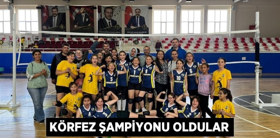 Körfez Şampiyonu oldular