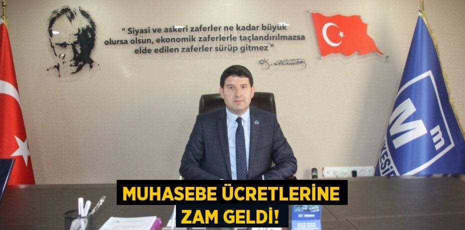 MUHASEBE ÜCRETLERİNE ZAM GELDİ!