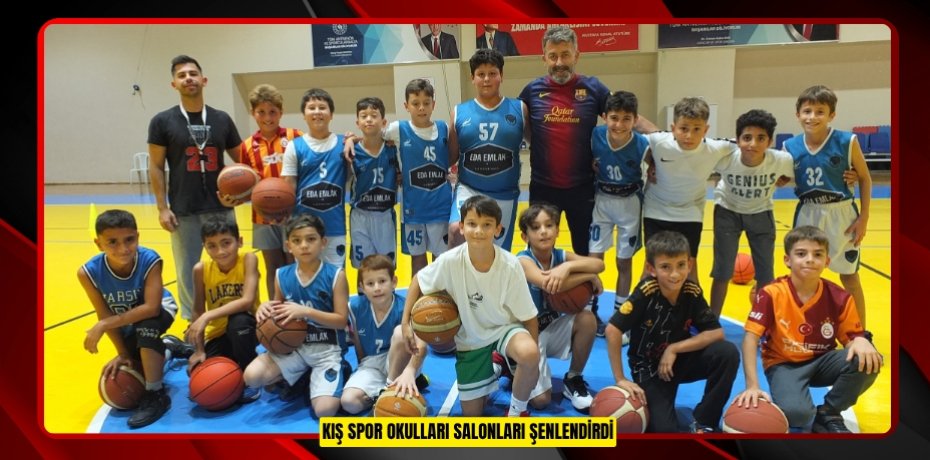 Kış Spor Okulları salonları şenlendirdi Kış Spor Okulları salonları şenlendirdi