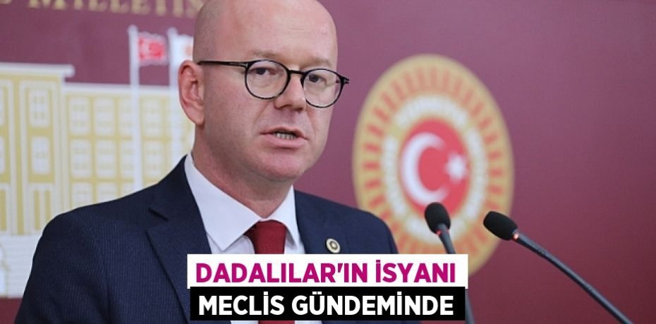 DADALILAR’IN İSYANI MECLİS GÜNDEMİNDE