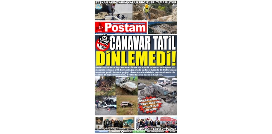 CANAVAR TATİL DİNLEMEDİ!