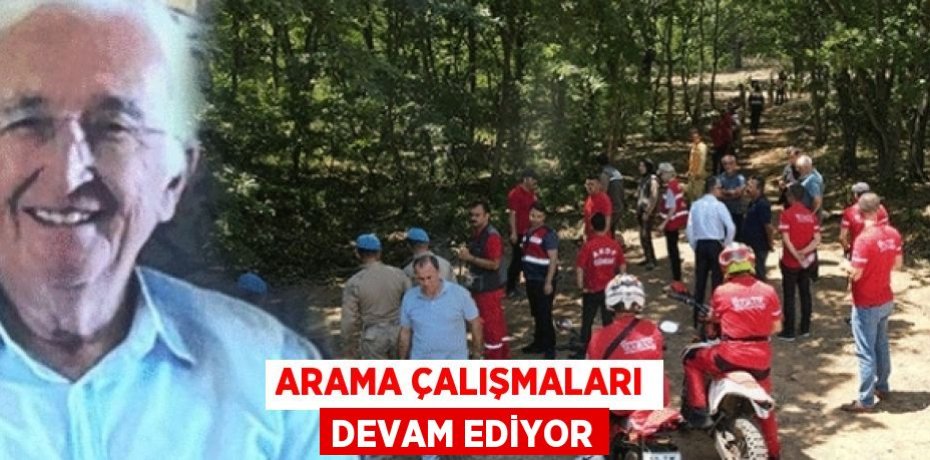 ARAMA ÇALIŞMALARI DEVAM EDİYOR