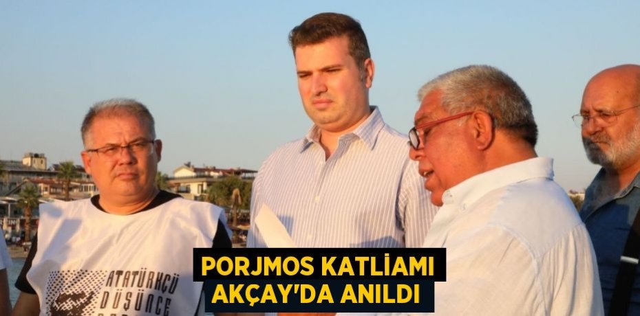 Porjmos katliamı Akçay’da anıldı