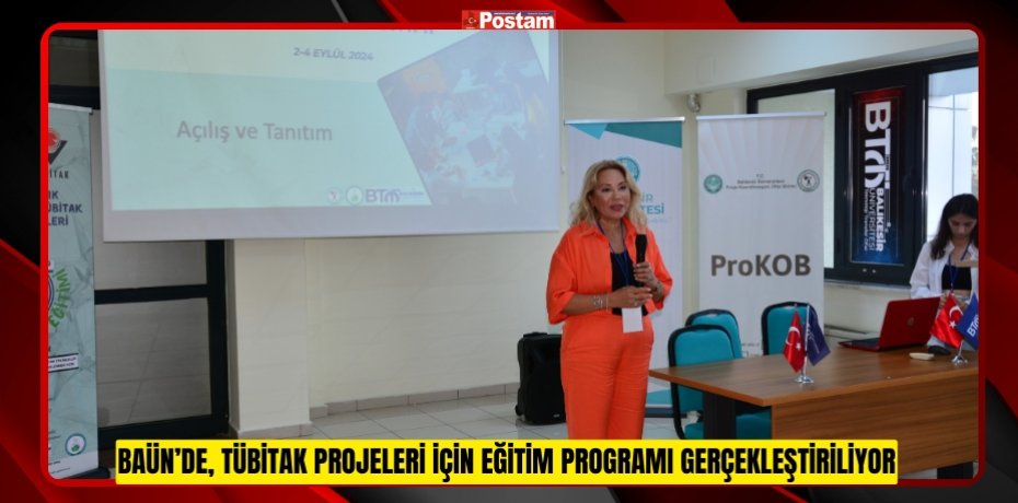 BAÜN’de, TÜBİTAK Projeleri İçin Eğitim Programı Gerçekleştiriliyor