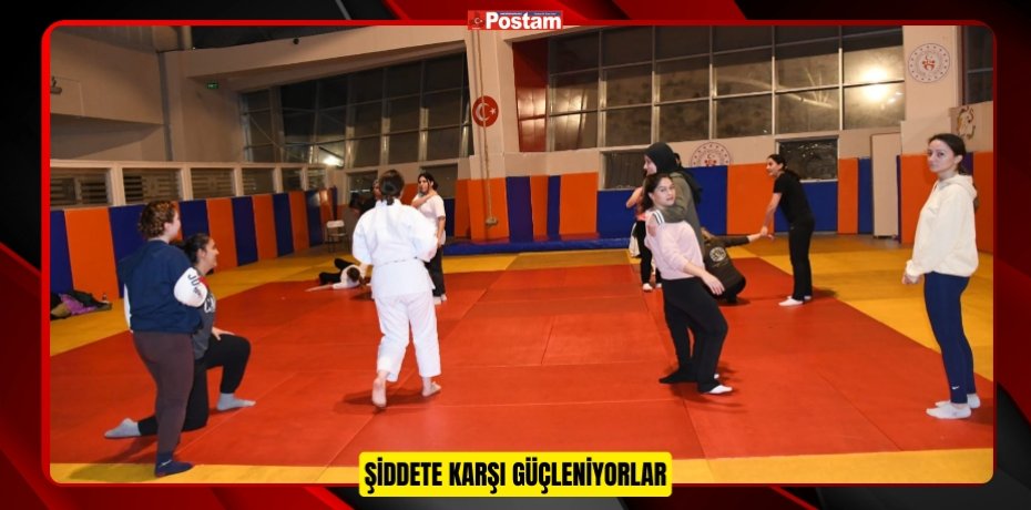 Şiddete karşı güçleniyorlar