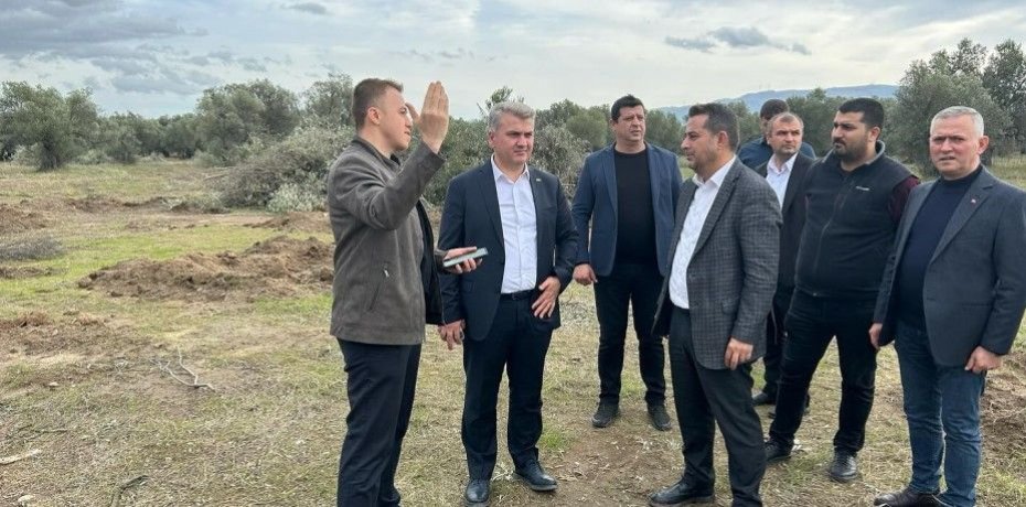 MUSTAFA CANBEY EDREMİT’DE YATIRIMLARI YERİNDE İNCELEDİ