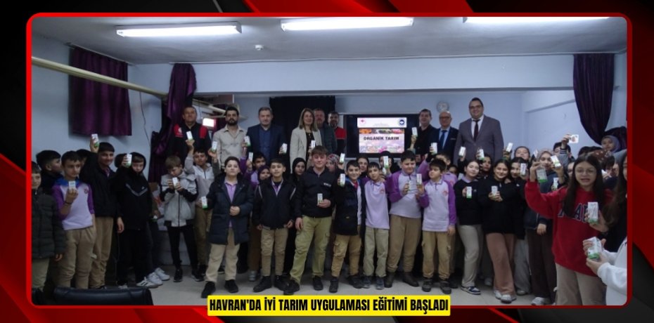 Havran'da iyi tarım uygulaması eğitimi başladı