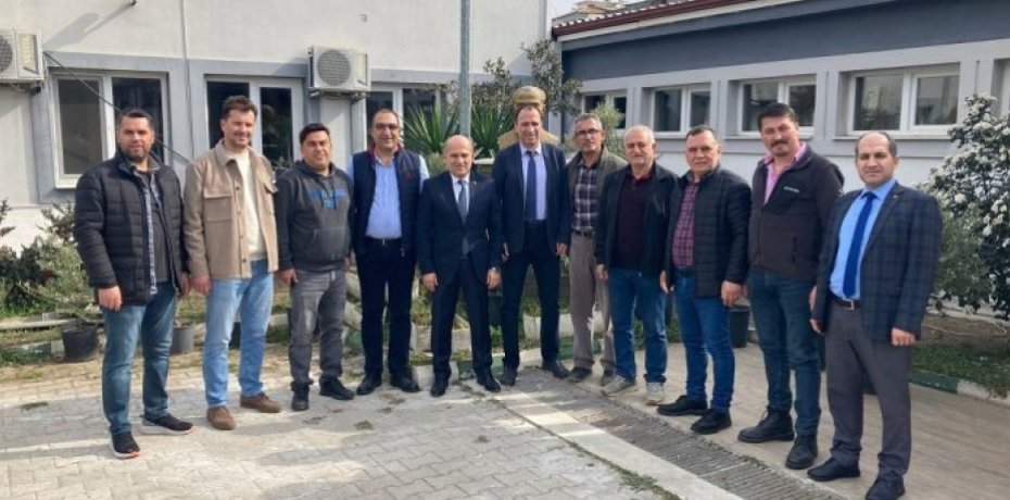 Edremit Ticaret Odası’ndan Edremit Zeytincilik Üretme İstasyonu’na Ziyaret