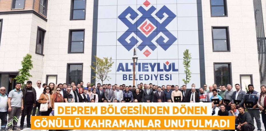 Deprem Bölgesinden dönen gönüllü kahramanlar unutulmadı