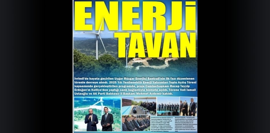 ENERJİ TAVAN