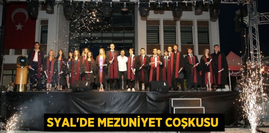 SYAL’DE MEZUNİYET COŞKUSU