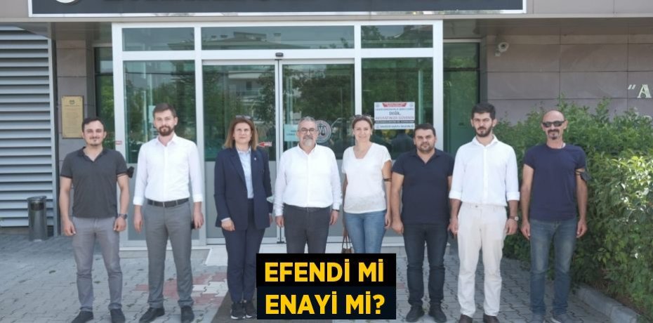EFENDİ Mİ ENAYİ Mİ?