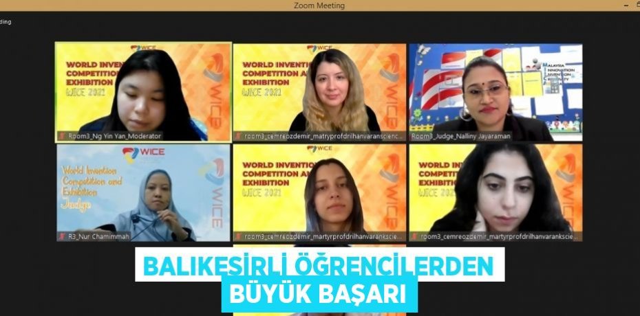 BALIKESİRLİ ÖĞRENCİLERDEN BÜYÜK BAŞARI