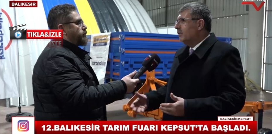 12  BALIKESİR TARIM FUARI KEPSUT'TA BAŞLADI  7