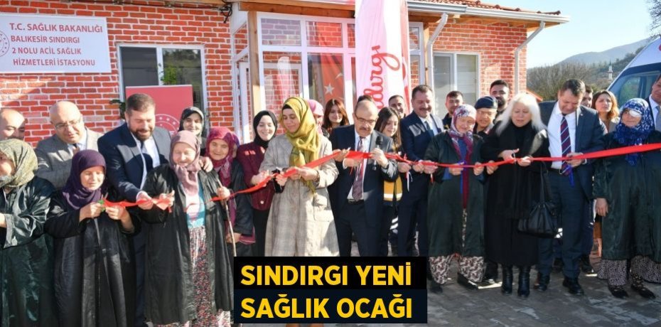 Sındırgı yeni sağlık ocağı