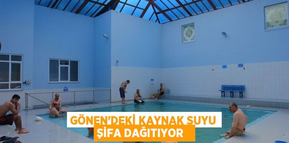 Gönen'deki kaynak suyu şifa dağıtıyor  