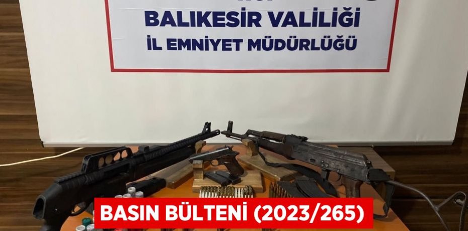 Basın Bülteni (2023/265)