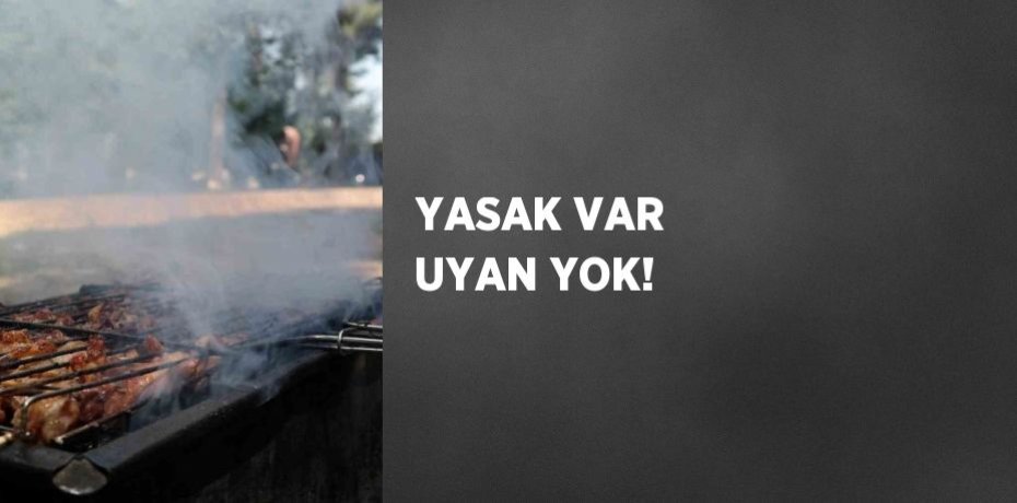 YASAK VAR UYAN YOK!