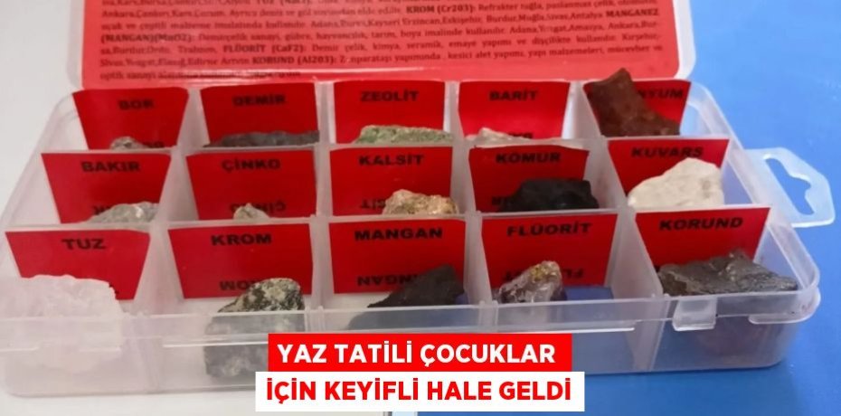 Yaz Tatili Çocuklar İçin Keyifli Hale Geldi